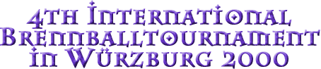 International Brennballtournament in Würzburg
