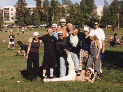 Mannschaft in Umeåå